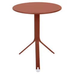 Fermob Rest'o Tuintafel Ø60 Red Ochre