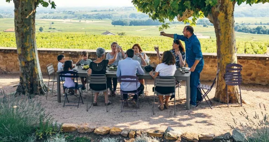 Fermob Ribambelle Tuintafel XL 149/299x100 Capucine 6 Fermob Ribambelle Tuintafel XL 149/299x100 Capucine - Afbeelding 4