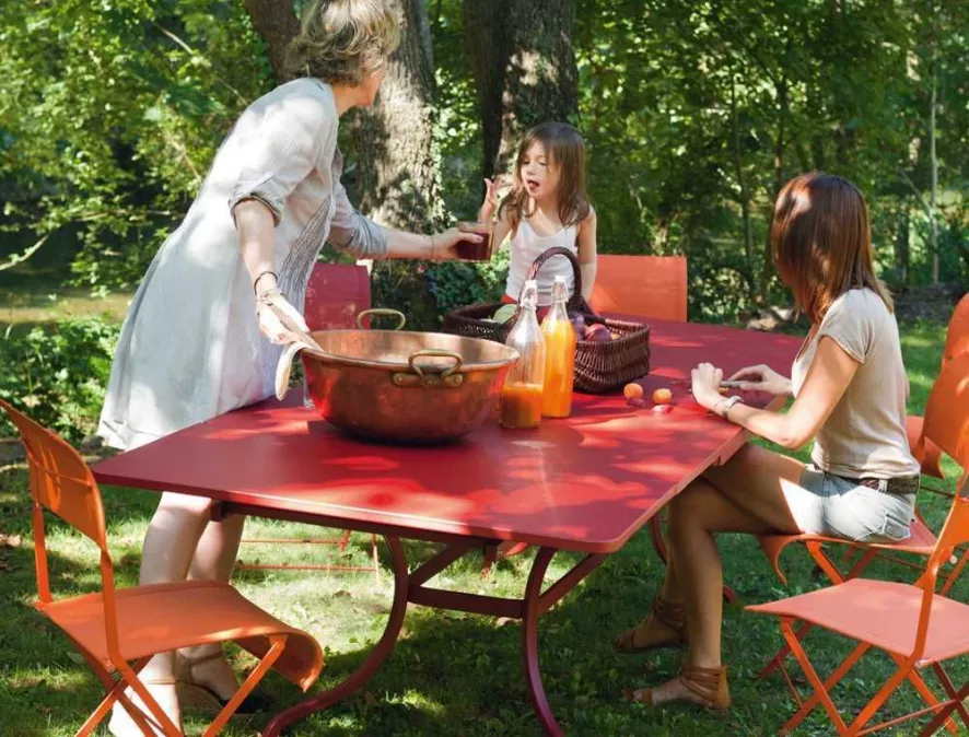 Fermob Romane Tuintafel 180x100 Capucine 5 Fermob Romane Tuintafel 180x100 Capucine - Afbeelding 3