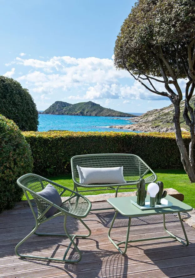 Fermob Sixties Salontafel Honey 9 Fermob Sixties Salontafel Honey - Afbeelding 7