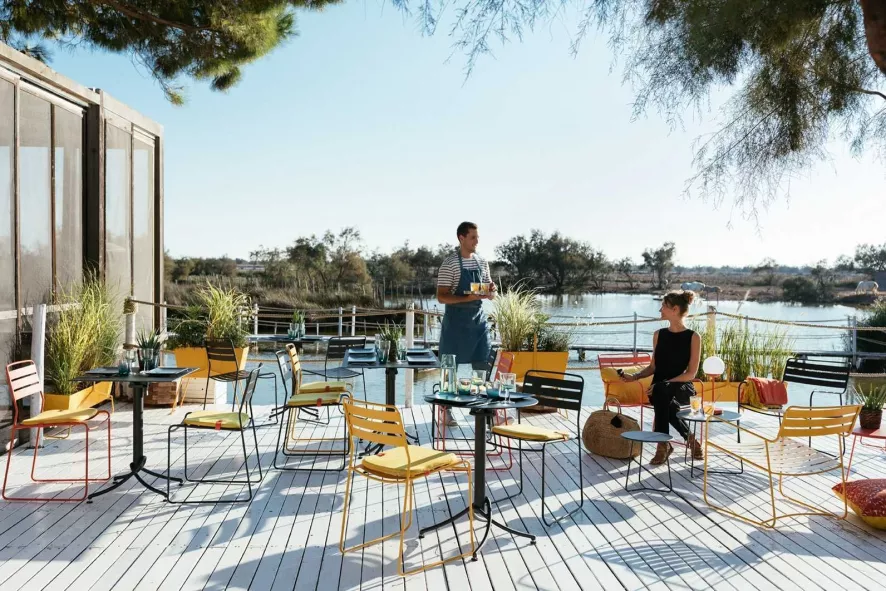 Fermob Surprising Chair Tuinstoel Deep Blue 11 Fermob Surprising Chair Tuinstoel Deep Blue - Afbeelding 9