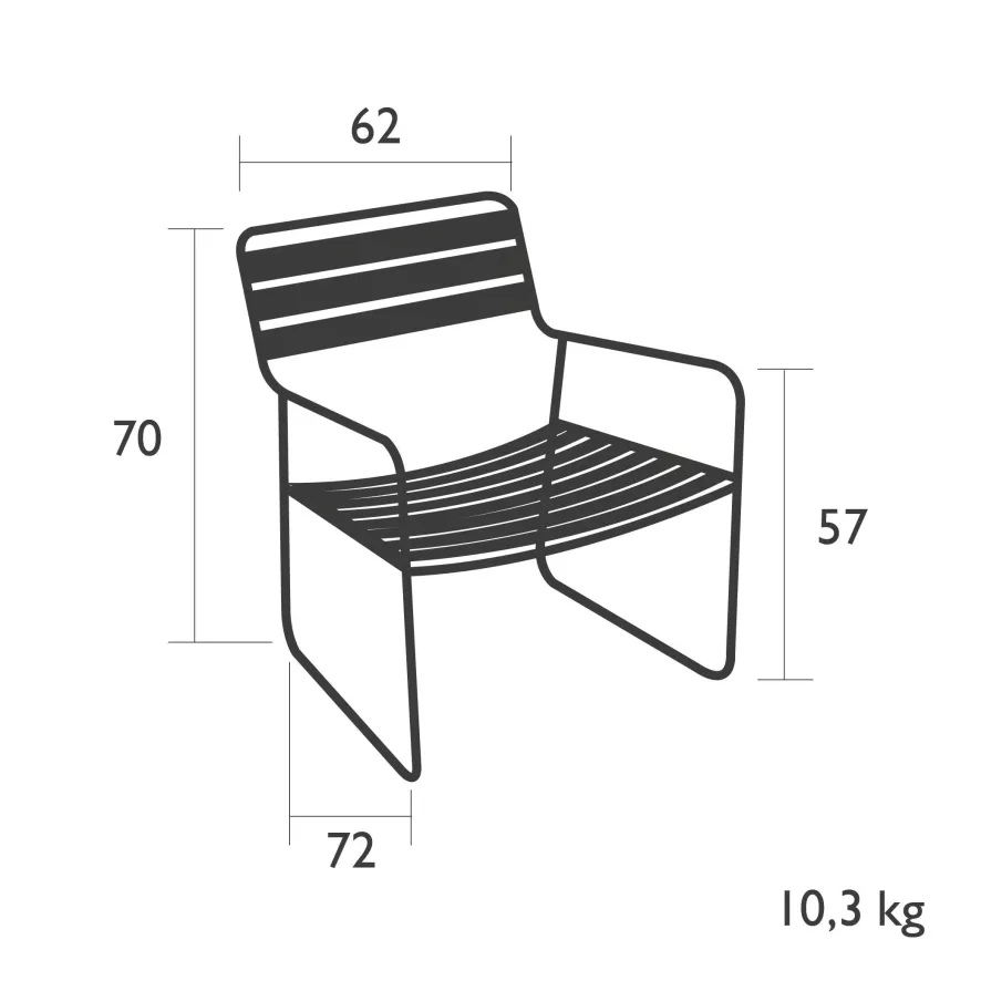 Fermob Surprising Teak Fauteuil Opaline Green 9 Fermob Surprising Teak Fauteuil Opaline Green - Afbeelding 7