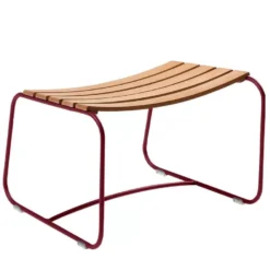 Fermob Surprising Teak Voetenbank Black Cherry