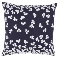 Fermob Trèfle Outdoor Kussen 44x44 Deep Blue