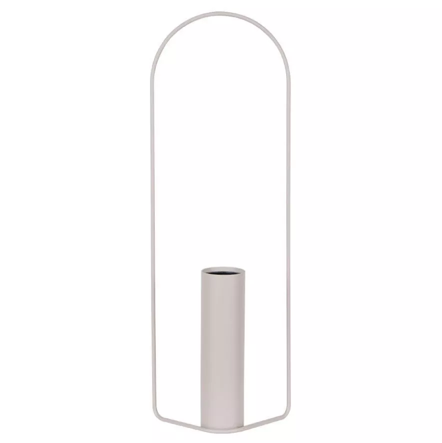 Fermob Itac Cylandrical Vaas 76cm Clay Grey 3 Fermob Itac Cylandrical Vaas 76cm Clay Grey