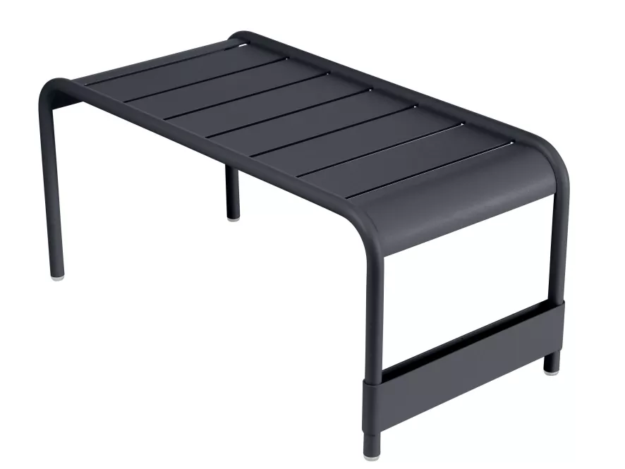 Fermob Luxembourg Voetenbank Large Anthracite 3 Fermob Luxembourg Voetenbank Large Anthracite