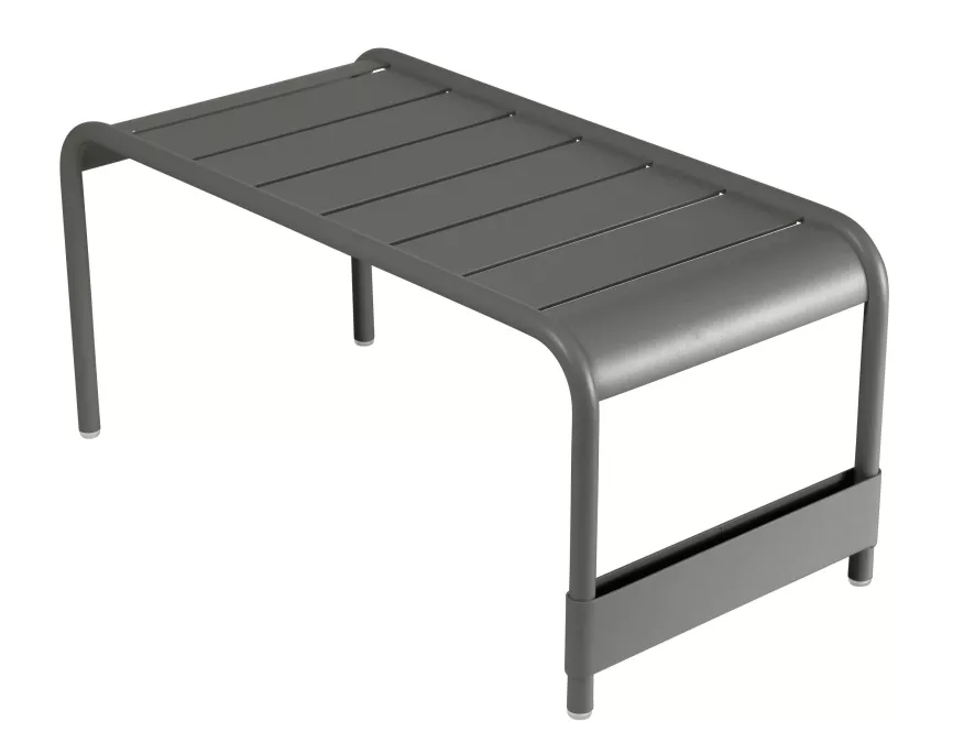 Fermob Luxembourg Voetenbank Large Anthracite 5 Fermob Luxembourg Voetenbank Large Anthracite - Afbeelding 3