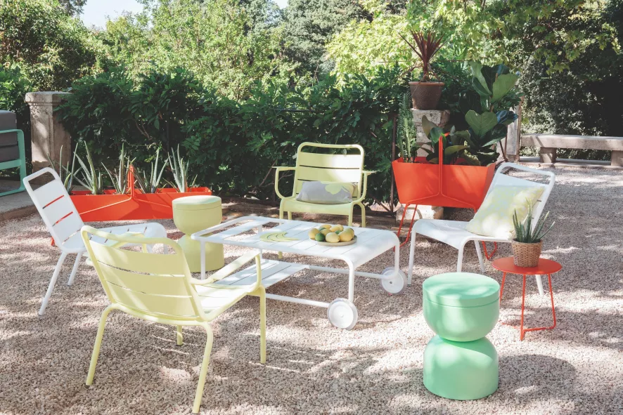 Fermob Basket Plantenbak High Honey 15 Fermob Basket Plantenbak High Honey - Afbeelding 13